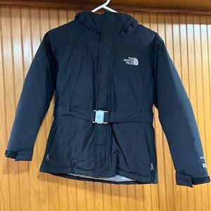 Girls North face winter coat